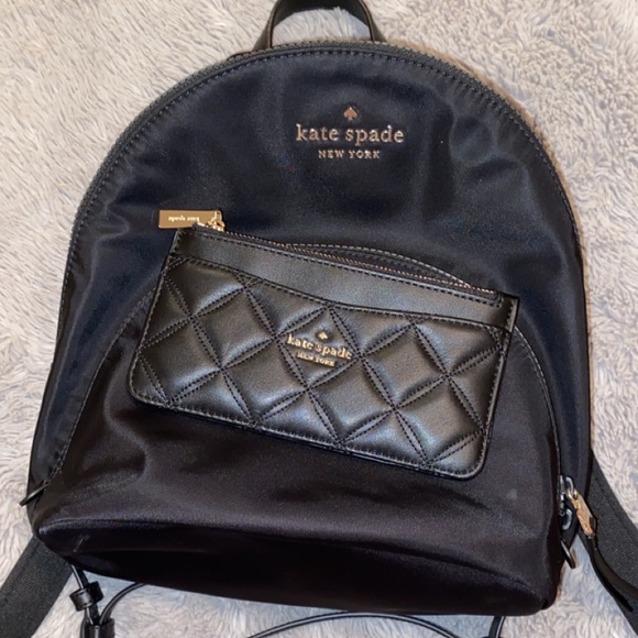 Kate Spade book bag purse and wallet